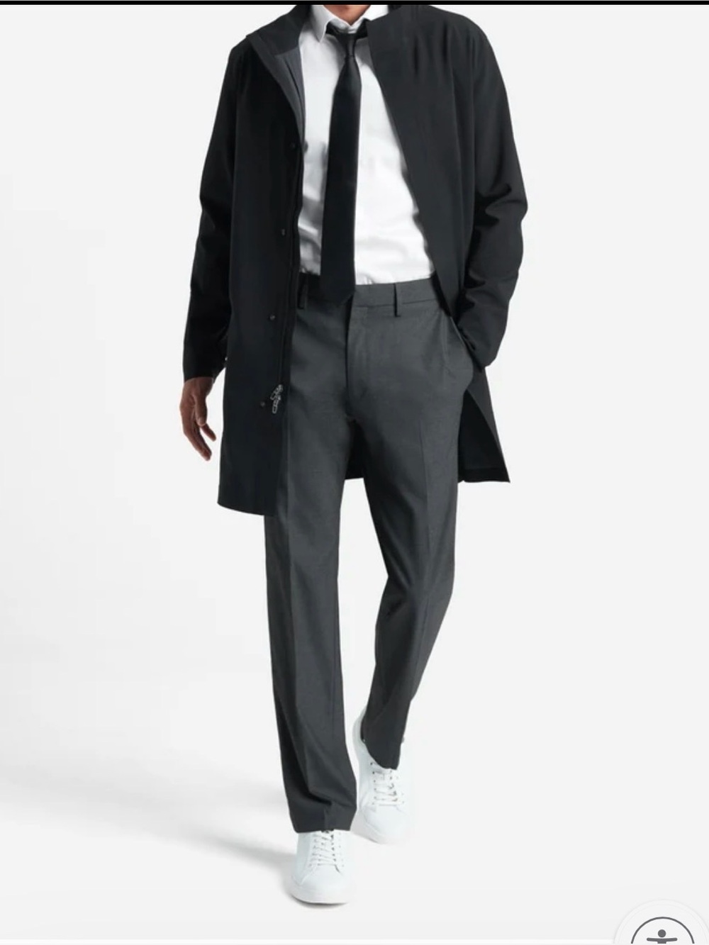 Kenneth Cole SLIM-FIT STRETCH DRESS PANT